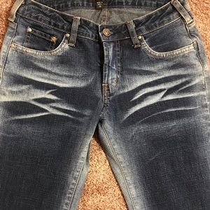 Bebe jeans boot cut low rise